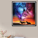 Wolf 5D Full Drill Diamond Painting Embroidery DIY Cross Stitch Kits Needlework