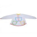 Baby Children Long Sleeve Feeding Bib Art Painting Waterproof Smock Craft ITL