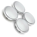 4Pcs/Set ABS Chrome 65mm Car Wheel Center Caps Tyre Rim Hub Cap Cover Decorative