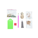 Deer shape Keychain Pendant DIY Point Drill Key chain Decoration Brand new ONI
