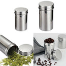 Stainless Steel Tea Jar Seasoning Pepper Condiment Mini Coffee Pots with Lid