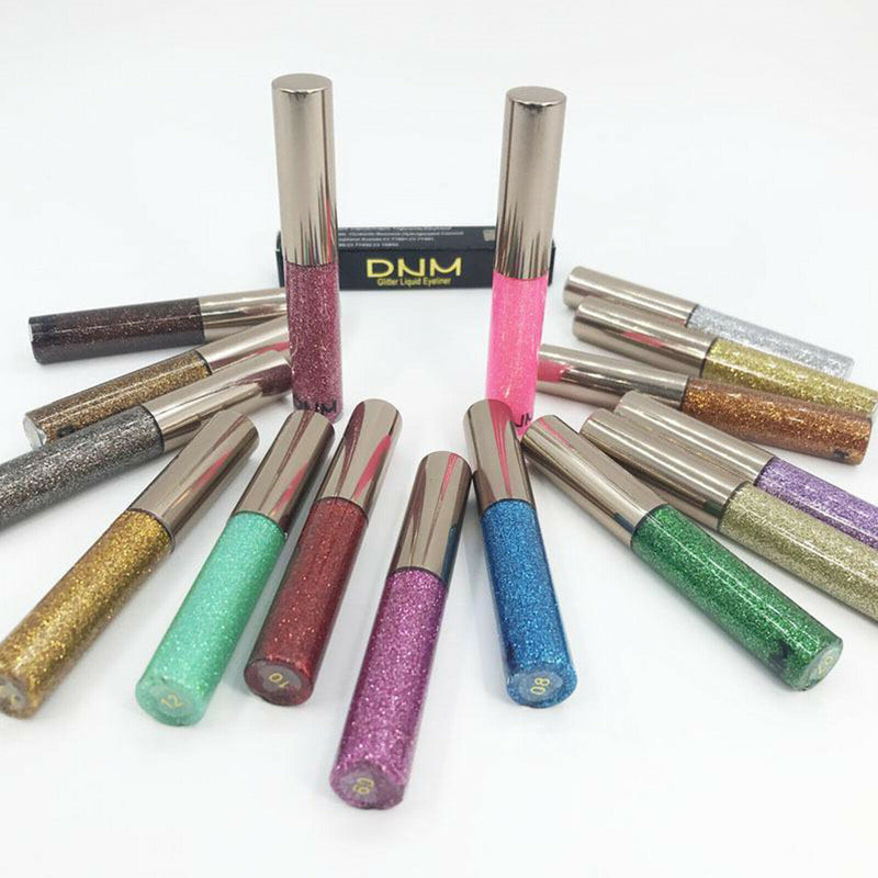 Glitter Liquid Eyeliner Shimmer Metallic Shimmer Eyeshadow  4