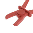 3pcs Hose Clamp Tools Set Coolant Fuel Pipe Brake Fluid Red Hoses Flexi D1P5