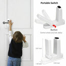 Door Handle Lock (2 Packs), Child Protection Door Lock With Adhesive, Home