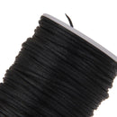 65m Wax String Thread Line For LeatherCrafts Bag Wallet Sewing Black 1.2mm