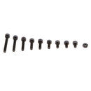 280Pcs M3 Stainless Steel Hex Socket Head Cap Screws Nuts Assortment Kit