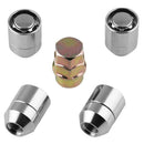 M12x1.5 Wheel Lock Lug Nuts 4 Anti Theft Locking Nuts+1 Key Set Universal