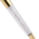 New Lady Student Lovely Acrylic Crystal Pen With Acrylic Cristales Elements F1I4