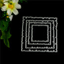 5pcs Square Border Metal Cutting Die For DIY Scrapbooking Album Paper Card M&O