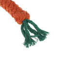 Chew Toys Braided Cotton Rope Carrot Durable Dog Teeth Cleaning For Pet Bite  TE