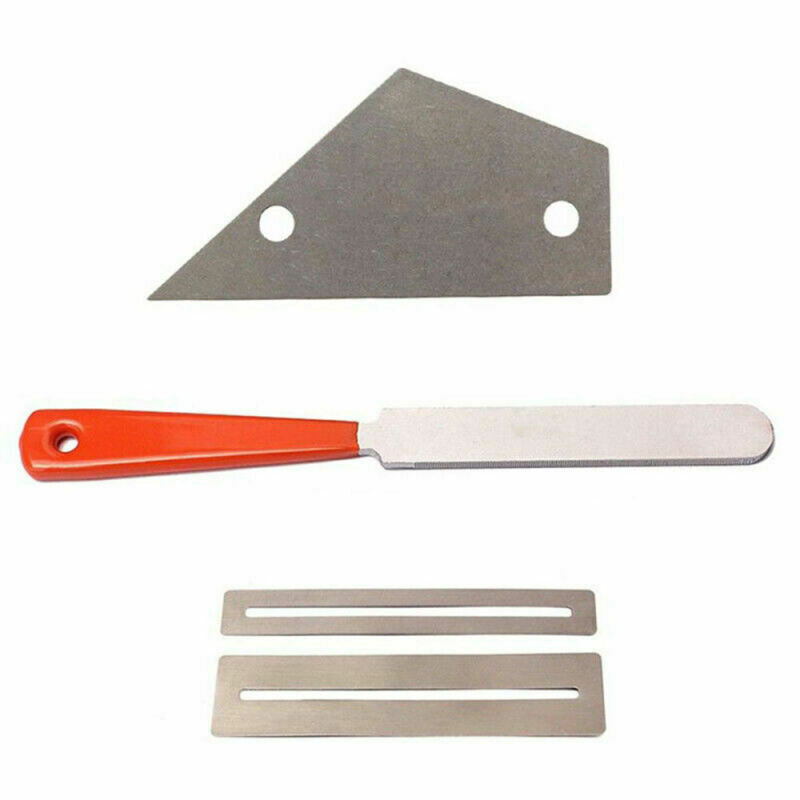 1 Set Guitar Fret Crowning Luthier File Leveling Grinding Guitar Repair Tool Kit