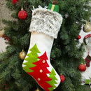Creative Christmas Stockings Candy Socks Gifts Bag with Hanging Loops xmas  F1U7