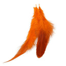 50 Beautiful cock feathers 12-18cm / 4-7inch orange N6L3