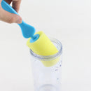 New Sponge Brush Bottle Cup Glass Washing Cleaning Kitchen Cleaner Tool ME