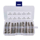 100pcs assortment quick device fuses glass fuses box C3N4 5x20mm 02A20A P S Y6S5