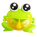 Automatic Frog Bubble Machine Automatic Bubble Blower Durable For Kids