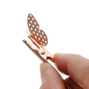 10Pcs Cool Wedding Place Card Holder Romantic Butterfly Shape Photo Clip Ta W7L6