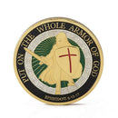 Guard Of God No. 2 Round Commemorative Coins God's Armor Collection Gifts