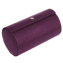 Bracelet Ring Necklace Earring Display Stand Case Storage Travel Box - Purp