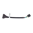 Black 19 Pin USB 3.0 Female To 9 Pin USB2.0 Male Motherboard Cable Adapter
