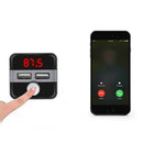 Wireless Bluetooth 4.2 Car Kit FM Transmitter Radio MP3 Player USB Charger GFF