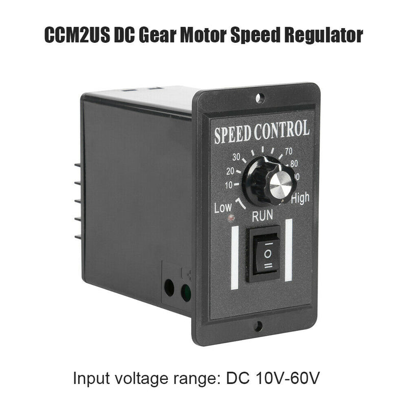 CCM2US DC Motor Speed Controller Positive Negative Rotating Control Switch A