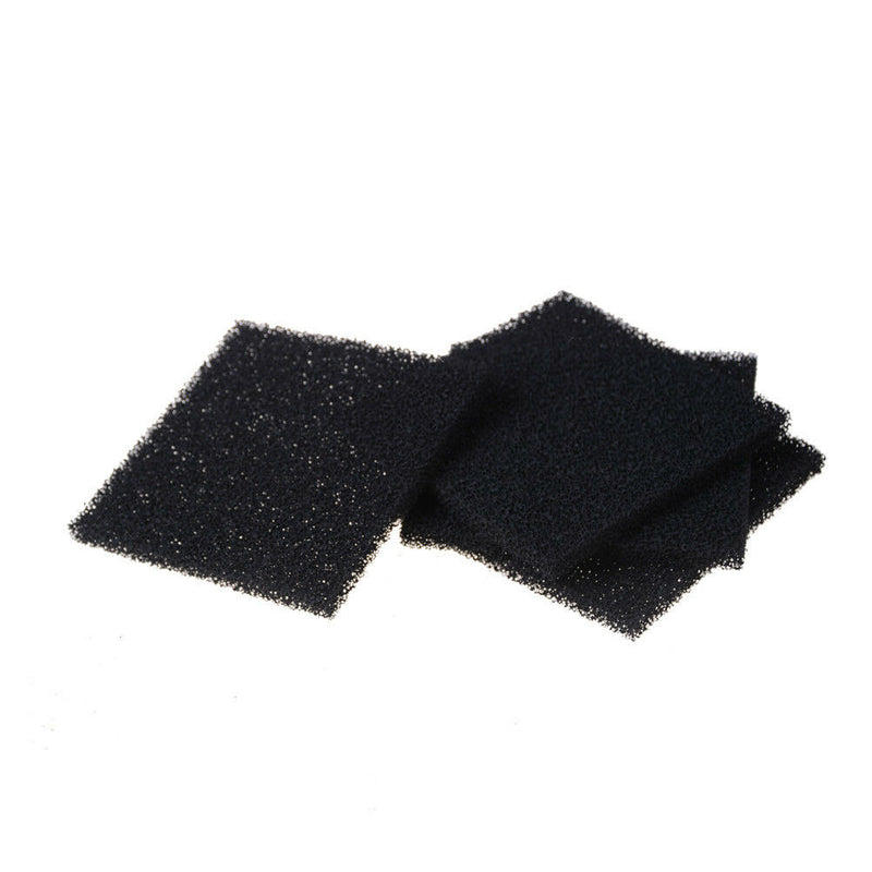10pcs New Black Square Activated Carbon Foam Sponge Air Filter Padsã€NME