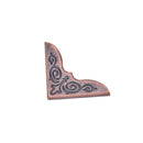 12Pcs Gift Book Scrapbooking Albums Folders Corner Protectors Bronze Tone JR