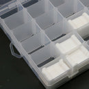 Sewing Embroidery Floss Organizer Box Multiple Compartments with 100 Hard