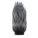 Black Gray Interview Microphone Windscreen Furry Mic Cover 8.27inch