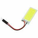 5PCS White COB Panel Dome LED Light Interior Lamp 4W 12V T10 Festoon Bulb Light