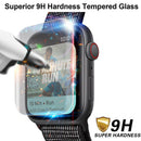 3x For iwatch Series 4 40MM Tempered Glass Screen Protector Film