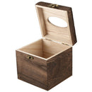 Wood Tissue Box Napkin Cover Home Hotel Pub Cafe Car Paper Holder Case A7E1