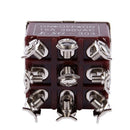 3PDT On/Off/On 3 Postion 9 Screw Terminals Toggle Switch AC 250V 15A S8J8