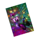 2pcs Full Drill Diamond Painting Cross Stitch Kit Landscape Picture DIY Gift