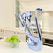 Swan Base Holder With Fruit/ Dessert Fork Cake Spoon Set Pastry Forks Creat S4B2