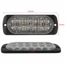 12-LED Flash Recovery Strobe Car Emergency Signal Light Fog Light White