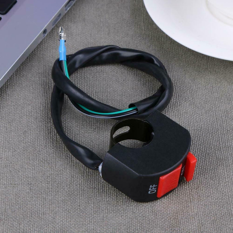 1pc Universal Motorcycle Handlebar ON-OFF Button LED Headlight Switch