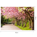 5D DIY Full Drill Diamond Painting Flowers Path Cross Stitch Embroidery Kit