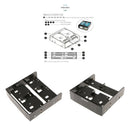 2pcs Plastic Multi-use 5.25in Drive To 2.5/3.5in