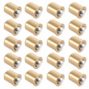 5mm Ball Dia Brass Electroplating Door Cabinet Ball Catch Latch Closures 20 Q3M1