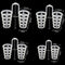 8Pcs stop snoring nose vents clip anti snore sleep apnea nasal dilators dev FT