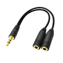 3.5mm Stereo Audio Male Female Y