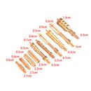 11 pcs/lot .22cal-. 45cal Gun Cleaning Kit Brush Kit Gun Clean Patch PullerTOCA