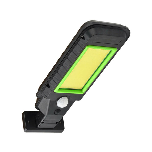 Solar Street Light Human Body Sensor Wall Lamp  (128COB+Remote Control) A#S