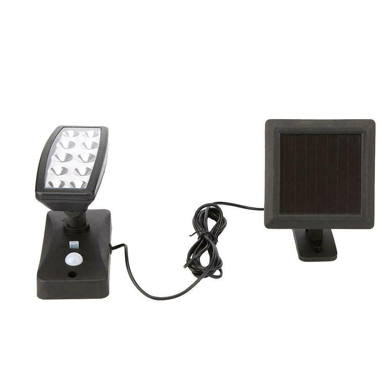 Waterproof 10 LED Solar Light Motion Sensor Outdoor Garden Yard Wall Lamp