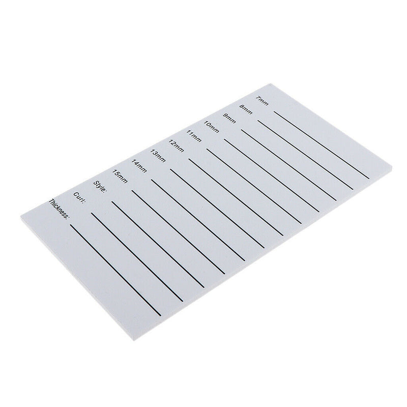 Eyelash Extension Pallet Holder Plastic Lash Tile Hand Plate Eyelashes Tray