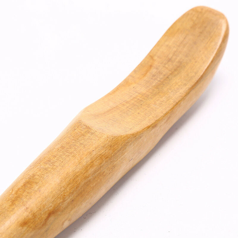 1Pc massage stick wood acupuncture stick point massage stick gua sha board Bj