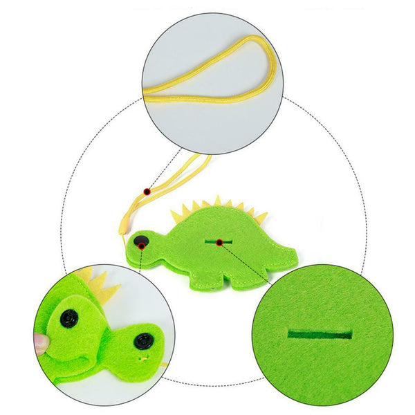 Outdoor Portable Pet Poop Degradable Bag Holder Animal Shape Dispenser (A) A#S