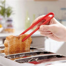 Food Tong Silicone Anti-Scald Kitchen Supplies BBQ Clip Cooking Clamp Handh U2B5